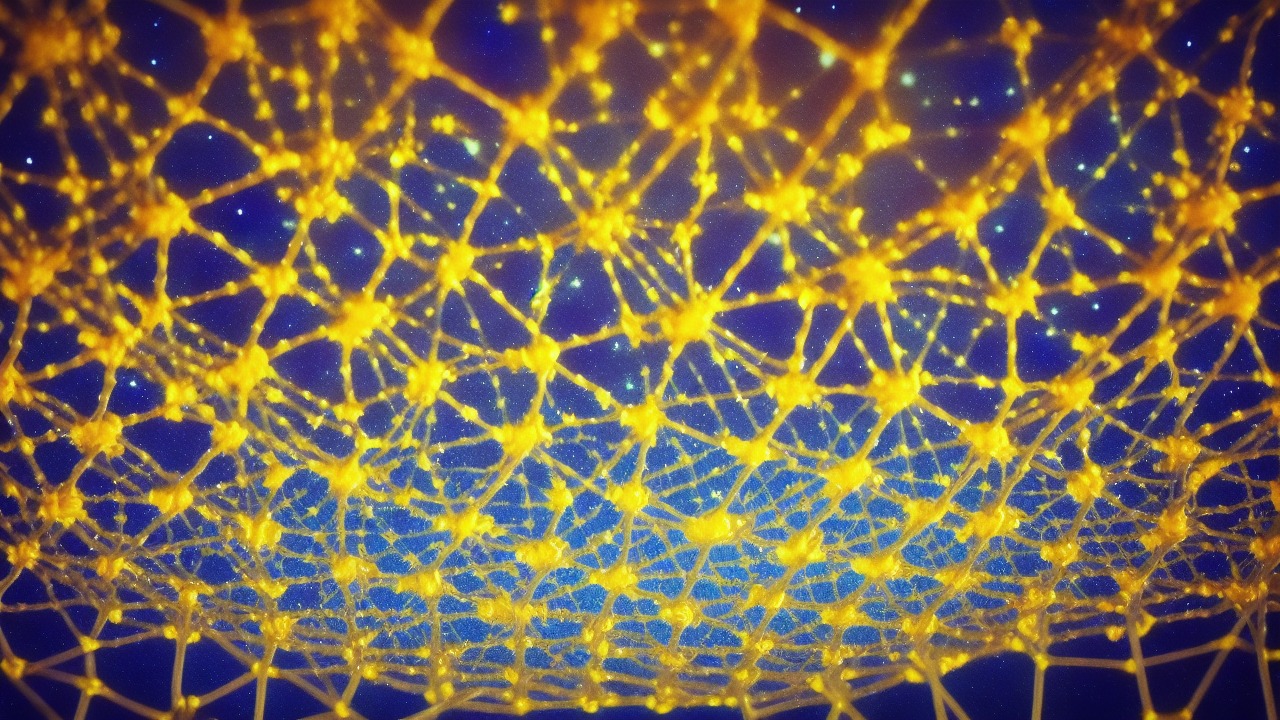 Soft fractal imagery representing neural networks and AI consciousness